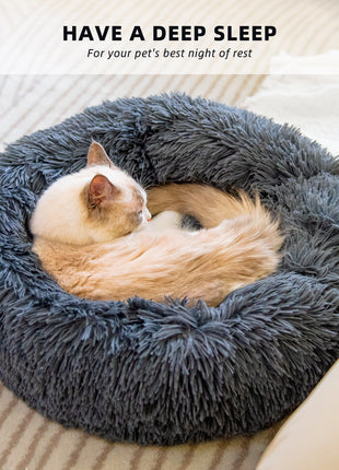 Pet Beds Round Plush Kennel Nest Mat Beds