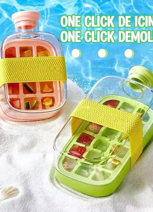 One-Click Moulding Cooling Cup Straw Included