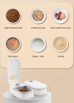 Battery Automatic Pet Feeder Smart Food Dispenser