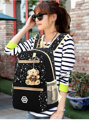 Three-piece backpack