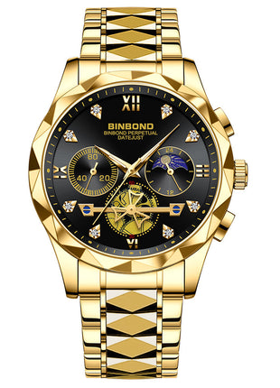 Multifunctional Quartz Six-pin Casual Watch