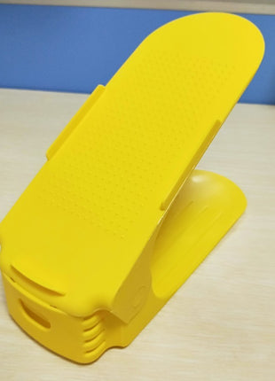 Adjustable Double Stand Shoe Organizer – Twice the Storage, Zero the Clutter