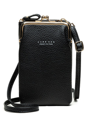 Lychee Pattern Diagonal Shoulder Purse Bag