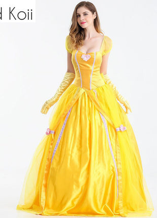 Masquerade Beauty and the Beast Bell Evening Dress