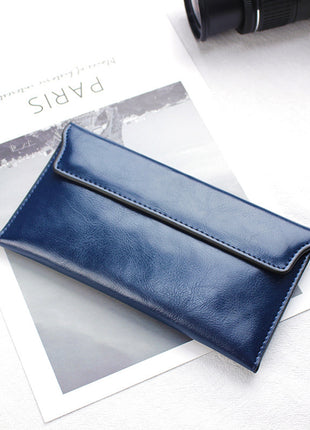 Long Genuine Leather Wallet