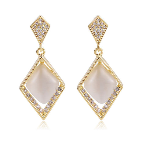 Fashionable Spade High-end Earrings