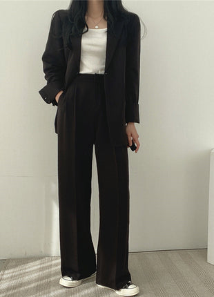 Korean Style Casual Suit Set
