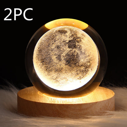 Crystal Ball Small Night Lamp Projection