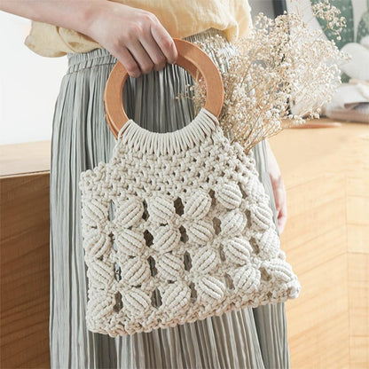 Cotton Rope Straw bags