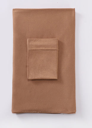 Women's Minimalist Modal Bottom Hat Integrated Scarf