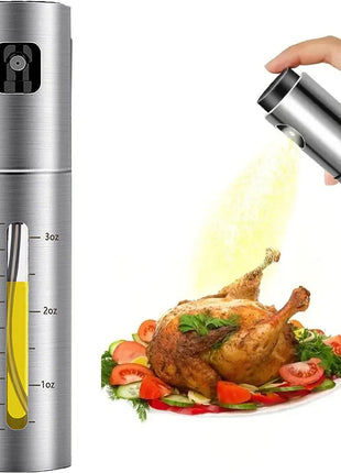 Stainless Steel Oil Spray Bottle