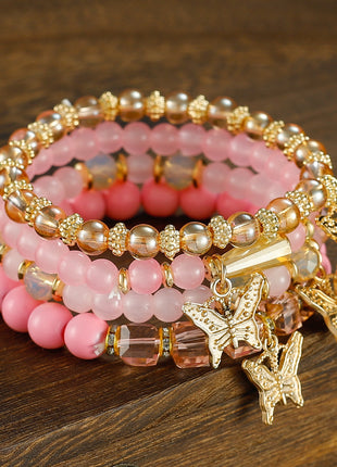 Crystal Multi-layer Beaded Bracelet