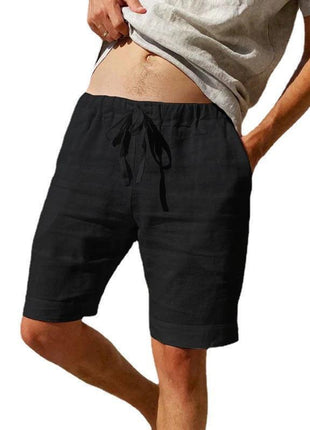 Casual Loose Cotton And Linen Shorts
