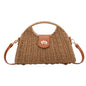 Fashion Straw Clash Handbag