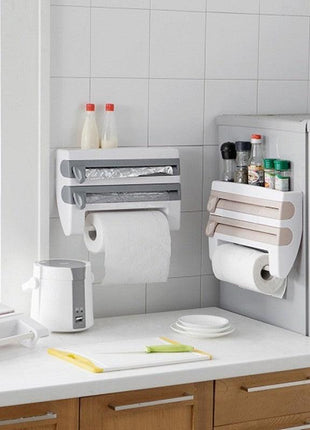 4-In-1 Kitchen Roll Holder organizer