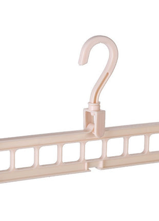 Space-Saving 360° Rotating Plastic Clothes Hanger