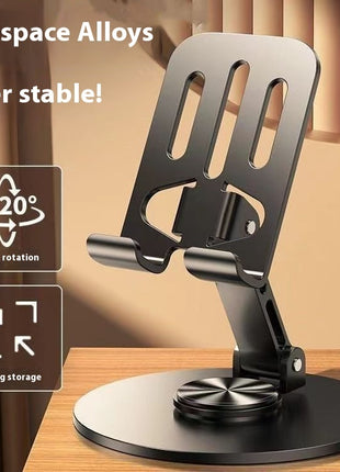 360 Degree Rotation Adjustment Folding Lazy Tablet Phone Holder