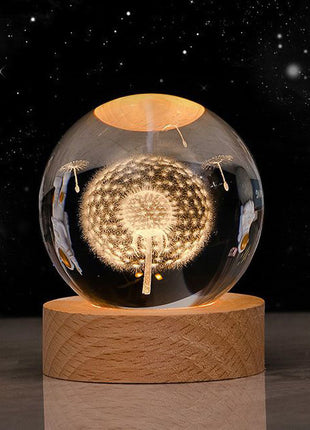 Crystal Ball Small Night Lamp Projection