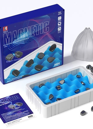 Magnetic Effect Double Board Game Logic Thinking Training Toys Leisure Magnetic Suction Battle Chess