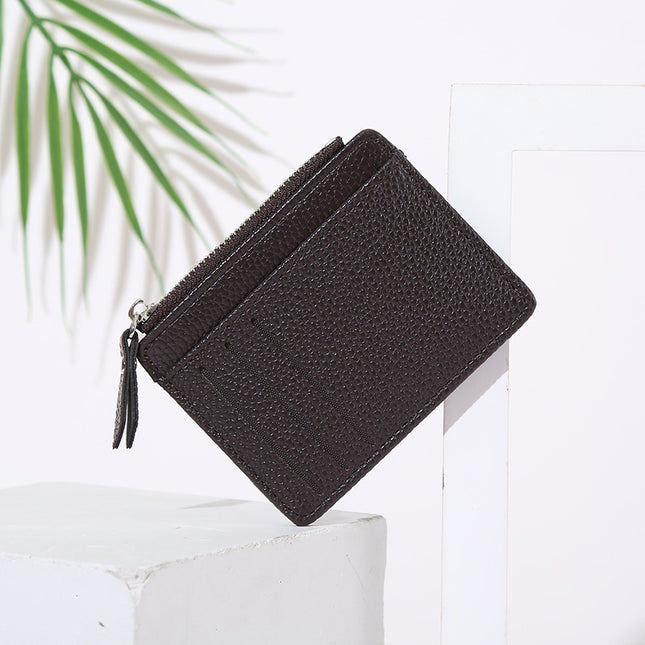 Lychee Pattern Mini Wallet