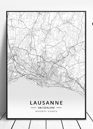 Switzerland - 60x80 cm