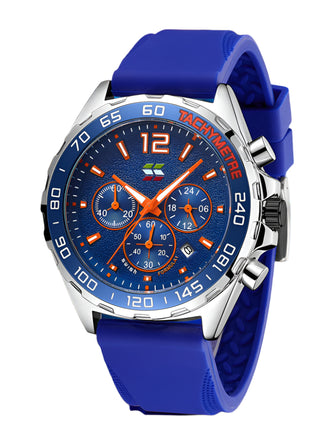 Rubber Strap Six-pin Quartz Watch