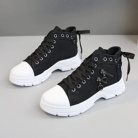 Canvas Breathable Platform Heighten Casual Shoes