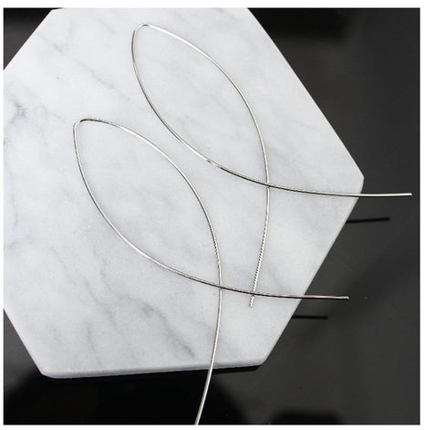 Fish Amphibole Zircon Earrings