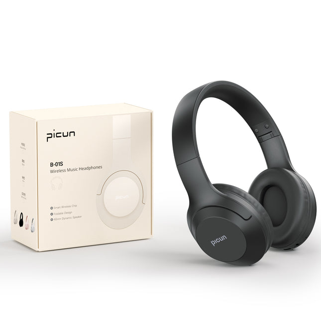 B-01S Wireless Bluetooth Bass Folding Headset