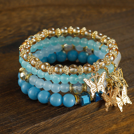 Crystal Multi-layer Beaded Bracelet