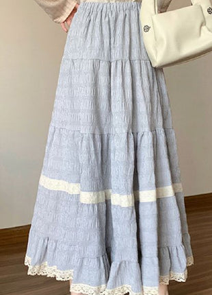 Sense Stitching Gentle Drape Skirt