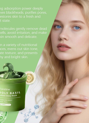 Viareline Holy Basil Bubble Deep Mask