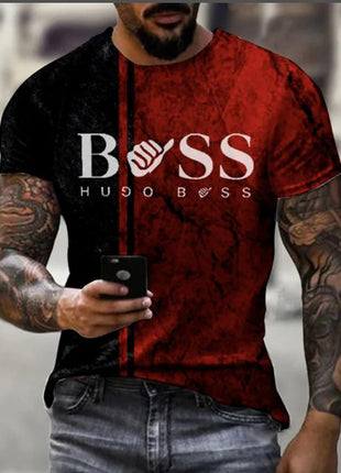 Casual Printed Fashion Short Sleeve