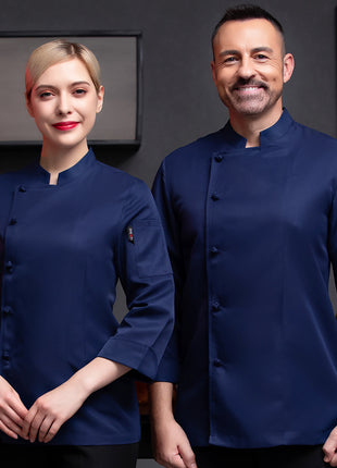 Long Sleeve Autumn And Winter Men's And Women's Chef Uniform