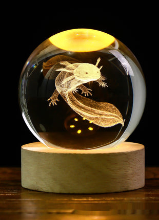 Crystal Ball Small Night Lamp Projection