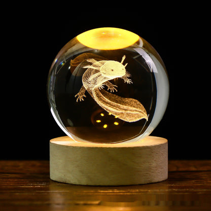 Crystal Ball Small Night Lamp Projection