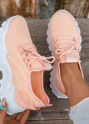 Fly Knit Mesh Thin Breathable Sports Shoes