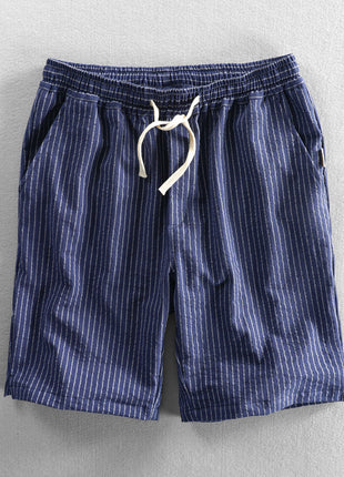 Men's Striped Casual Loose Straight Pants