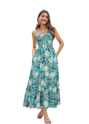 Bohemian Slip Vacation Dress