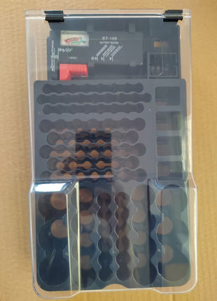 Battery Storage Box with Free Test Indicator