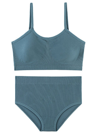 No Steel Ring Comfortable Breathable Bra & Panties Set