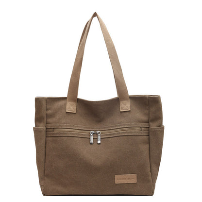 Canvas Shoulder Totes Handbag