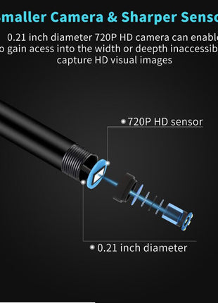 3 in 1 Ear Cleaning Endoscope with Mini HD Camera & Cleaning Set