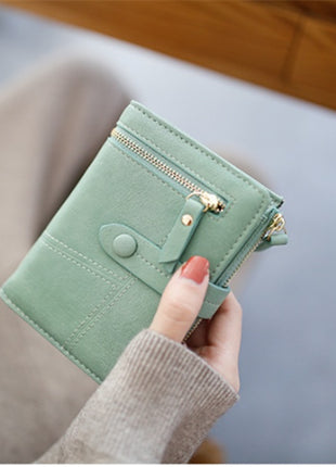 Zipper Buckle Clutch