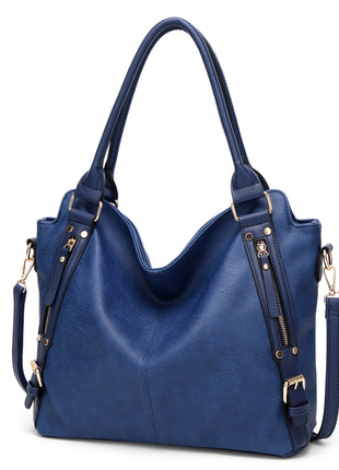 Vintage Leather Tote Bag