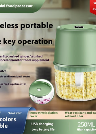 MiniCharge™ USB Electric Portable Wireless Food Chopper for Fast, Effortless Prep