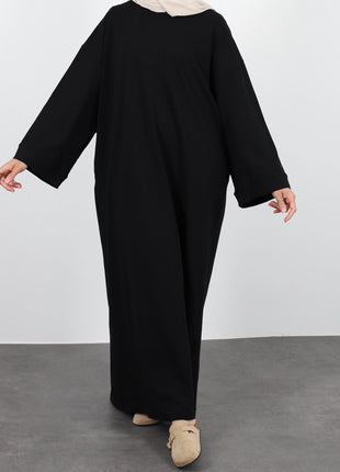 Elegant Plain Abaya