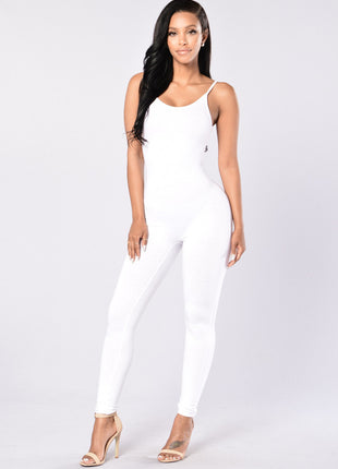 Skinny Backless Sling Jumpsuit