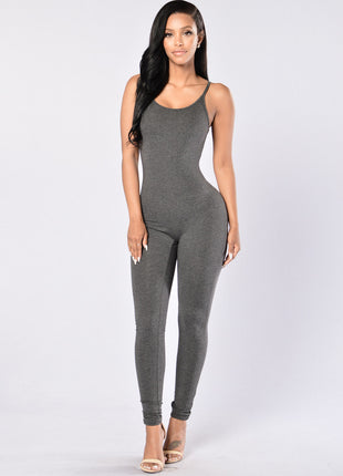 Skinny Backless Sling Jumpsuit