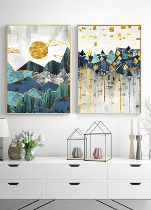 Abstract Mountain - 60x90 cm